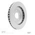 604-46007D by DYNAMIC FRICTION COMPANY - GEOSPEC Coated Rotor - Blank