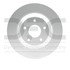 604-46008D by DYNAMIC FRICTION COMPANY - GEOSPEC Coated Rotor - Blank