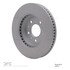 604-46013 by DYNAMIC FRICTION COMPANY - GEOSPEC Coated Rotor - Blank