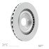 604-46019 by DYNAMIC FRICTION COMPANY - COATED ROTOR