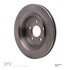 604-46021 by DYNAMIC FRICTION COMPANY - GEOSPEC Coated Rotor - Blank