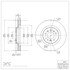 604-46022 by DYNAMIC FRICTION COMPANY - GEOSPEC Coated Rotor - Blank