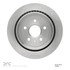 604-46024 by DYNAMIC FRICTION COMPANY - GEOSPEC Coated Rotor - Blank