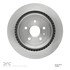 604-46026 by DYNAMIC FRICTION COMPANY - GEOSPEC Coated Rotor - Blank