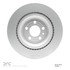 604-54266 by DYNAMIC FRICTION COMPANY - GEOSPEC Coated Rotor - Blank