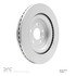 604-54266 by DYNAMIC FRICTION COMPANY - GEOSPEC Coated Rotor - Blank