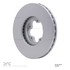 604-54270 by DYNAMIC FRICTION COMPANY - GEOSPEC Coated Rotor - Blank