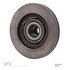 604-54172 by DYNAMIC FRICTION COMPANY - GEOSPEC Coated Rotor - Blank