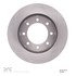 604-54196 by DYNAMIC FRICTION COMPANY - GEOSPEC Coated Rotor - Blank