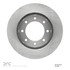 604-54198 by DYNAMIC FRICTION COMPANY - GEOSPEC Coated Rotor - Blank