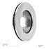 604-54215 by DYNAMIC FRICTION COMPANY - GEOSPEC Coated Rotor - Blank