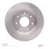 604-54219 by DYNAMIC FRICTION COMPANY - GEOSPEC Coated Rotor - Blank