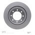 604-54227 by DYNAMIC FRICTION COMPANY - GEOSPEC Coated Rotor - Blank