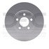 604-56019 by DYNAMIC FRICTION COMPANY - GEOSPEC Coated Rotor - Blank