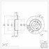 604-58019 by DYNAMIC FRICTION COMPANY - GEOSPEC Coated Rotor - Blank