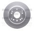 604-58019 by DYNAMIC FRICTION COMPANY - GEOSPEC Coated Rotor - Blank