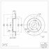604-59024 by DYNAMIC FRICTION COMPANY - GEOSPEC Coated Rotor - Blank