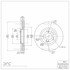 604-59027 by DYNAMIC FRICTION COMPANY - GEOSPEC Coated Rotor - Blank