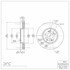 604-59039 by DYNAMIC FRICTION COMPANY - GEOSPEC Coated Rotor - Blank