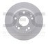 604-59059 by DYNAMIC FRICTION COMPANY - GEOSPEC Coated Rotor - Blank