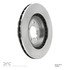 604-54036 by DYNAMIC FRICTION COMPANY - GEOSPEC Coated Rotor - Blank