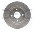 604-54049 by DYNAMIC FRICTION COMPANY - GEOSPEC Coated Rotor - Blank