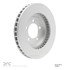 604-54043 by DYNAMIC FRICTION COMPANY - GEOSPEC Coated Rotor - Blank