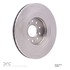 604-54052 by DYNAMIC FRICTION COMPANY - GEOSPEC Coated Rotor - Blank