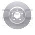 604-54057 by DYNAMIC FRICTION COMPANY - GEOSPEC Coated Rotor - Blank