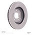 604-54057 by DYNAMIC FRICTION COMPANY - GEOSPEC Coated Rotor - Blank