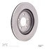 604-54058 by DYNAMIC FRICTION COMPANY - GEOSPEC Coated Rotor - Blank