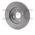 604-54061 by DYNAMIC FRICTION COMPANY - GEOSPEC Coated Rotor - Blank