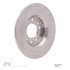 604-54064 by DYNAMIC FRICTION COMPANY - GEOSPEC Coated Rotor - Blank