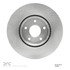 604-54069 by DYNAMIC FRICTION COMPANY - GEOSPEC Coated Rotor - Blank