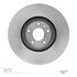 604-54073 by DYNAMIC FRICTION COMPANY - GEOSPEC Coated Rotor - Blank