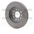 604-54086 by DYNAMIC FRICTION COMPANY - GEOSPEC Coated Rotor - Blank