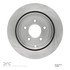 604-54090 by DYNAMIC FRICTION COMPANY - GEOSPEC Coated Rotor - Blank