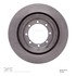 604-54160 by DYNAMIC FRICTION COMPANY - GEOSPEC Coated Rotor - Blank