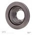 604-54160 by DYNAMIC FRICTION COMPANY - GEOSPEC Coated Rotor - Blank