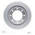 604-54161 by DYNAMIC FRICTION COMPANY - GEOSPEC Coated Rotor - Blank