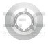 604-54159 by DYNAMIC FRICTION COMPANY - GEOSPEC Coated Rotor - Blank