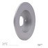 604-67029 by DYNAMIC FRICTION COMPANY - GEOSPEC Coated Rotor - Blank