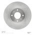 604-67040 by DYNAMIC FRICTION COMPANY - GEOSPEC Coated Rotor - Blank