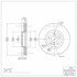 604-67052 by DYNAMIC FRICTION COMPANY - GEOSPEC Coated Rotor - Blank