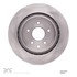604-67055 by DYNAMIC FRICTION COMPANY - GEOSPEC Coated Rotor - Blank