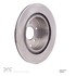 604-67055 by DYNAMIC FRICTION COMPANY - GEOSPEC Coated Rotor - Blank