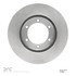 604-67085 by DYNAMIC FRICTION COMPANY - GEOSPEC Coated Rotor - Blank