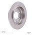 604-67090 by DYNAMIC FRICTION COMPANY - GEOSPEC Coated Rotor - Blank