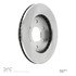 604-67091 by DYNAMIC FRICTION COMPANY - GEOSPEC Coated Rotor - Blank