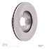 604-67106 by DYNAMIC FRICTION COMPANY - GEOSPEC Coated Rotor - Blank